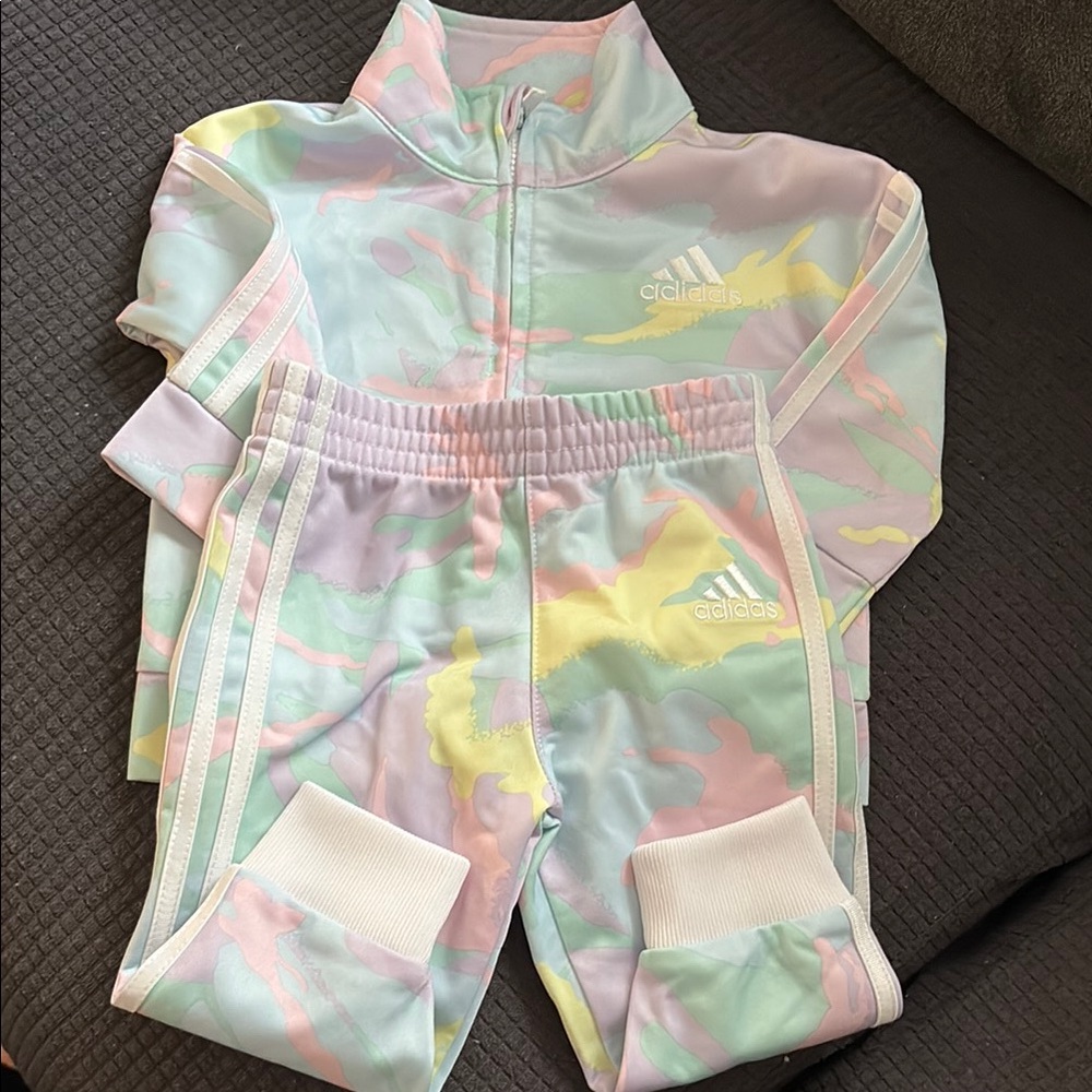Adidas Pastel Camouflage Tracksuit